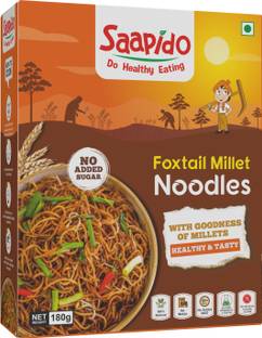SAAPIDO Foxtail Millet Healthy Noodles | No Maida |No Junk- 180gms Instant Noodles Vegetarian
