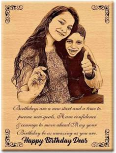 Sunjuh Wood Table Photo Frame