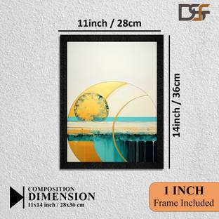 DSF Wood Wall Photo Frame