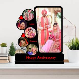 Apnagift Wood Table Photo Frame