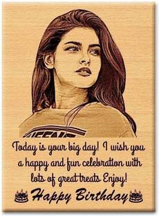 Sunjuh Wood Table Photo Frame