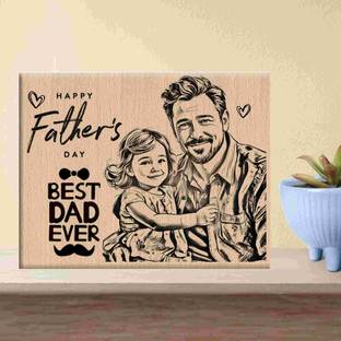 DVMART Wood Table Photo Frame