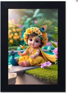 Vkraft Wood Wall Photo Frame