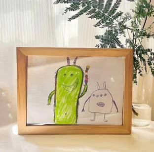 AZIZENTERPRISES Wood Wall Photo Frame