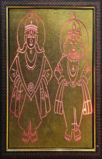 GLITTERLASER Wood Wall Photo Frame