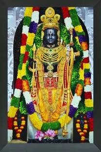 AARTKALA Ram Lala | Ayodhya Ram Mandir | Ram Ji Painting | Shri Ram Photo Digital Reprint 14 inch x 10 inch Painting