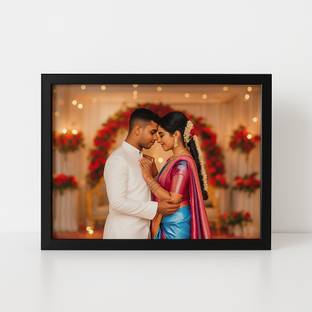 EXPRESSSHOP Wood Wall Photo Frame