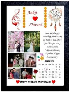 JNEX MDF Wall Photo Frame