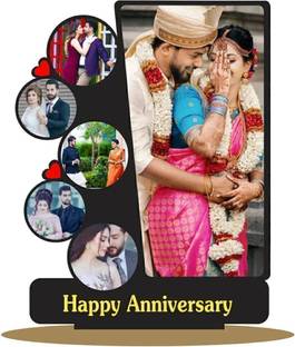 Apnagift Wood Table Photo Frame