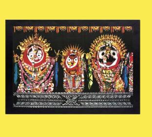 Jagannath Dham Wood Wall Photo Frame
