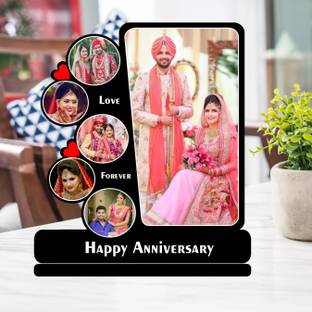 Apnagift Wood Table Photo Frame