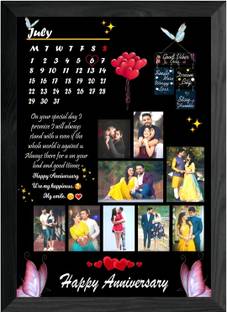 SL GIFTS MDF Wall Photo Frame