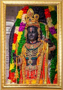 Shree Govindam Acrylic Wall Photo Frame