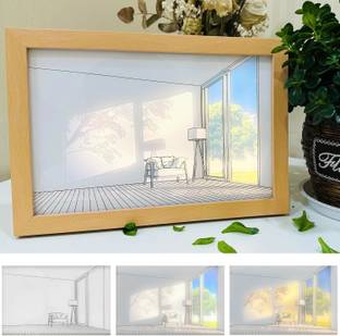 EITHEO Glass Table Photo Frame