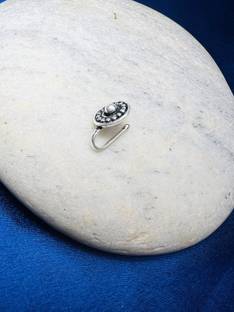 arte jewels Sterling Silver Plated Sterling Silver Nose Stud
