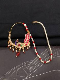 Kavya SAles Gold-plated Plated Alloy Nose Stud