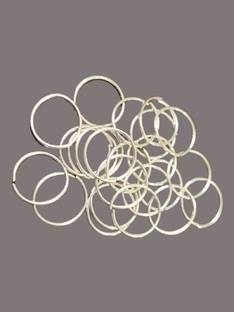 Creative Universal Silver Plated Metal Nose Ring Set