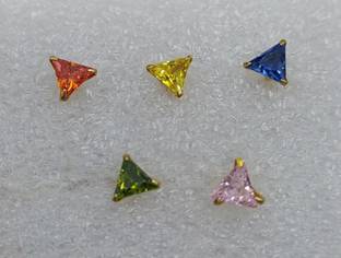 RENU CREATION Gold-plated Plated Metal, Alloy, Brass, Tungsten Nose Stud
