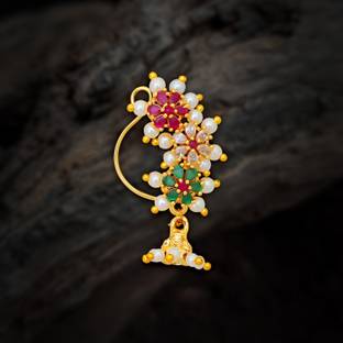 arch fashion Cubic Zirconia Gold-plated Plated Brass Nathiya