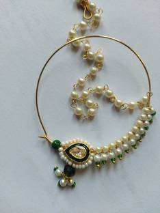 MK Gallery Gold-plated Plated Copper Nathiya