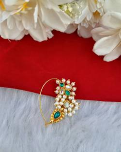 mnjewelery Beads Gold-plated Plated Alloy Nathiya