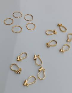 Sadid Gold-plated Plated Alloy Nose Stud