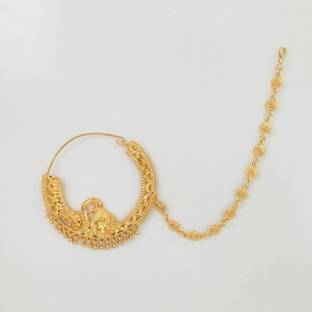 Headshot Gold-plated Plated Brass Nose Stud
