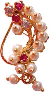 mycoh Cubic Zirconia Gold-plated Plated Brass Nose Ring