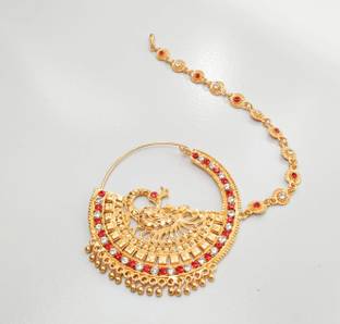 Headshot Zircon Gold-plated Plated Brass Nathiya