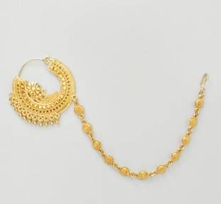 Sherly fashion Gold-plated Plated Brass Nathiya