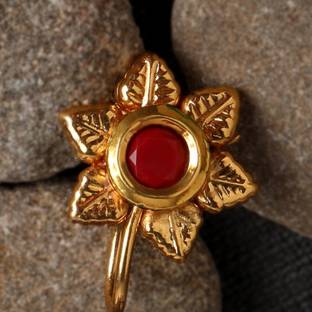 ANOUK Gold-plated Plated Brass Nose Stud