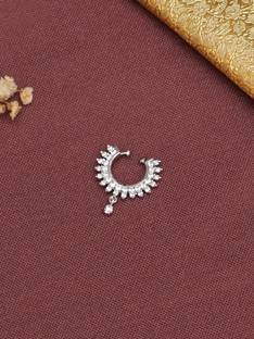 MALIFIONNA Silver Plated Alloy Nose Ring