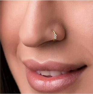 house of common Gold-plated Plated Metal, Alloy, Brass, Tungsten Nose Stud
