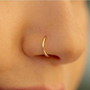 RENU CREATION Gold-plated Plated Metal, Alloy, Brass, Tungsten Nose Stud