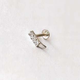 Ryans Zircon Sterling Silver Nose Stud