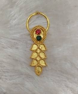 Gorkhastyle Gold-plated Plated Brass Nose Stud