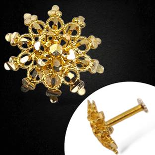 zhouse Gold-plated Plated Copper Nose Stud