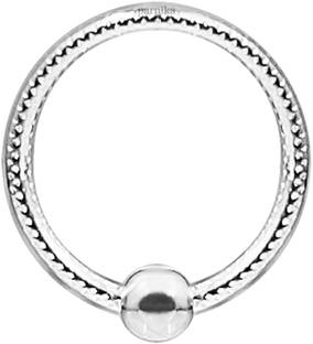 Parnika Sterling Silver Nose Ring