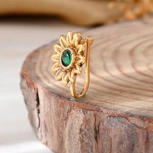 Voylla Gold-plated Plated Brass Nose Stud