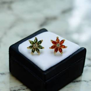 HA FASHION Zircon Gold-plated Plated Alloy Nose Stud