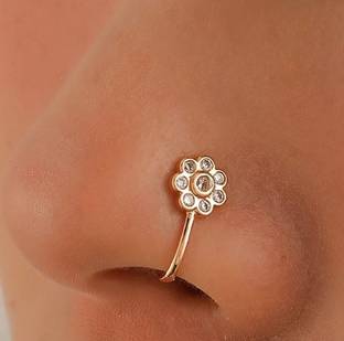 shynora fashion Cubic Zirconia Gold-plated Plated Copper Nose Ring
