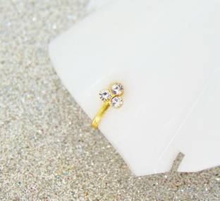 TulipMash Gold-plated Plated Alloy Nose Stud
