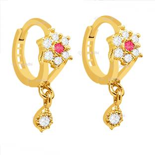 Paridhi Gold-plated Plated Brass Nose Stud Set