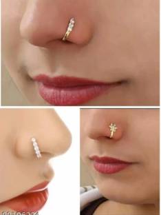 Renu Creations Gold-plated Plated Metal, Alloy, Brass, Tungsten Nose Stud
