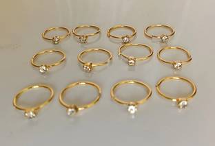 Sadid Gold-plated Plated Brass Nose Ring