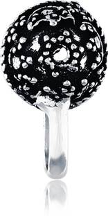 MEENAZ Silver Plated Copper, Sterling Silver, Brass Nose Ring