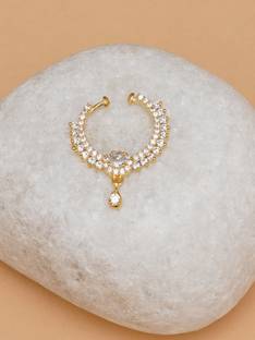 MALIFIONNA Gold-plated Plated Alloy Nose Ring
