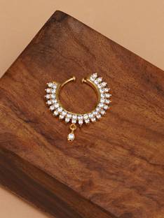 MALIFIONNA Gold-plated Plated Alloy Nose Ring