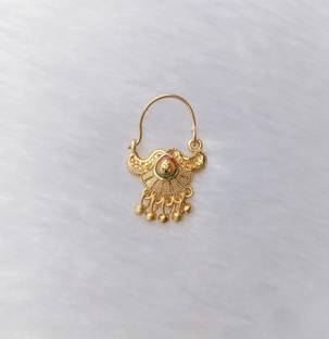 Chambal Micro Gold-plated Plated Brass Nathiya