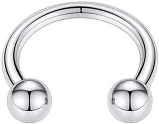 roro Moonstone Silver Nose Ring